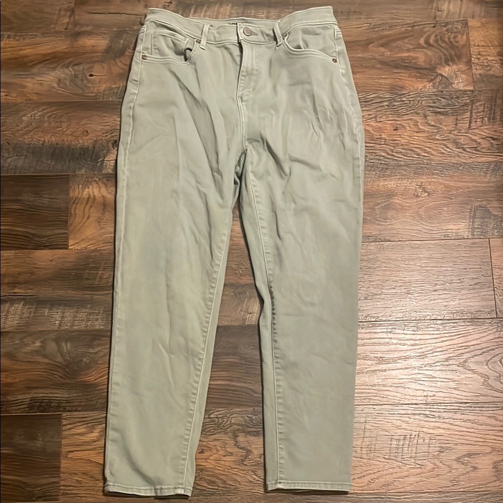 Sonoma Women's Boyfriend Jeans - Light Green